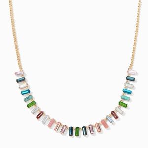 Stella & Dot Ombré Baguette Necklace